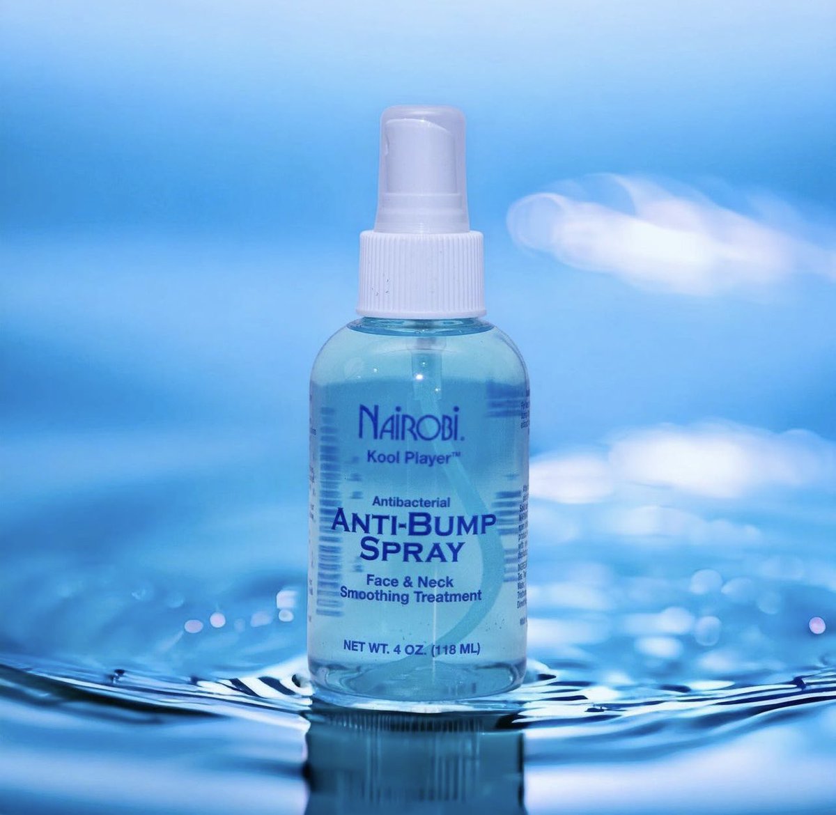 🪒 Everyone hates razor bumps! But don't worry, Nairobi Anti-Bump Spray is here to help.
Ask your local hairdresser about Nairobi Professional!!

📸 @groomgodbarbershop 

#nairobiprofessional #hairproducts #fyp #explore #explorepage #RazorBumpRelief #SmoothSkin #NairobiAntiBump