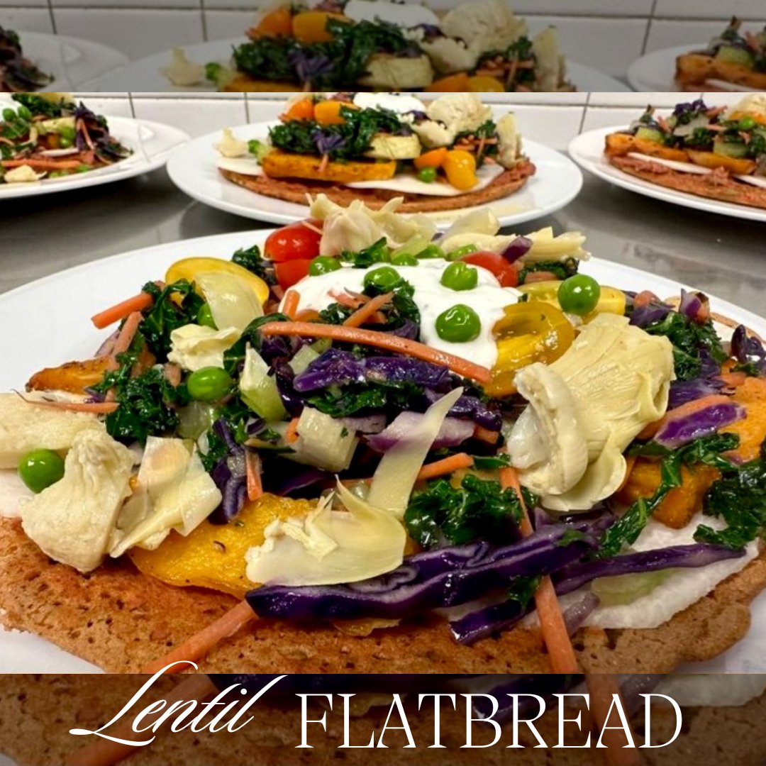 Our Lentil Flatbread is a must have! 🎨🍽️ Topped with shared veggies, jicama, and herbed goat cheese, it's a masterpiece on a plate. Join us for a culinary adventure!

#LegionofHonor #SanFranciscoEats #CafesSanFrancisco #LegionLunches #ArtfulEatsSF #MuseumsSF #SavorTheFlavorSF
