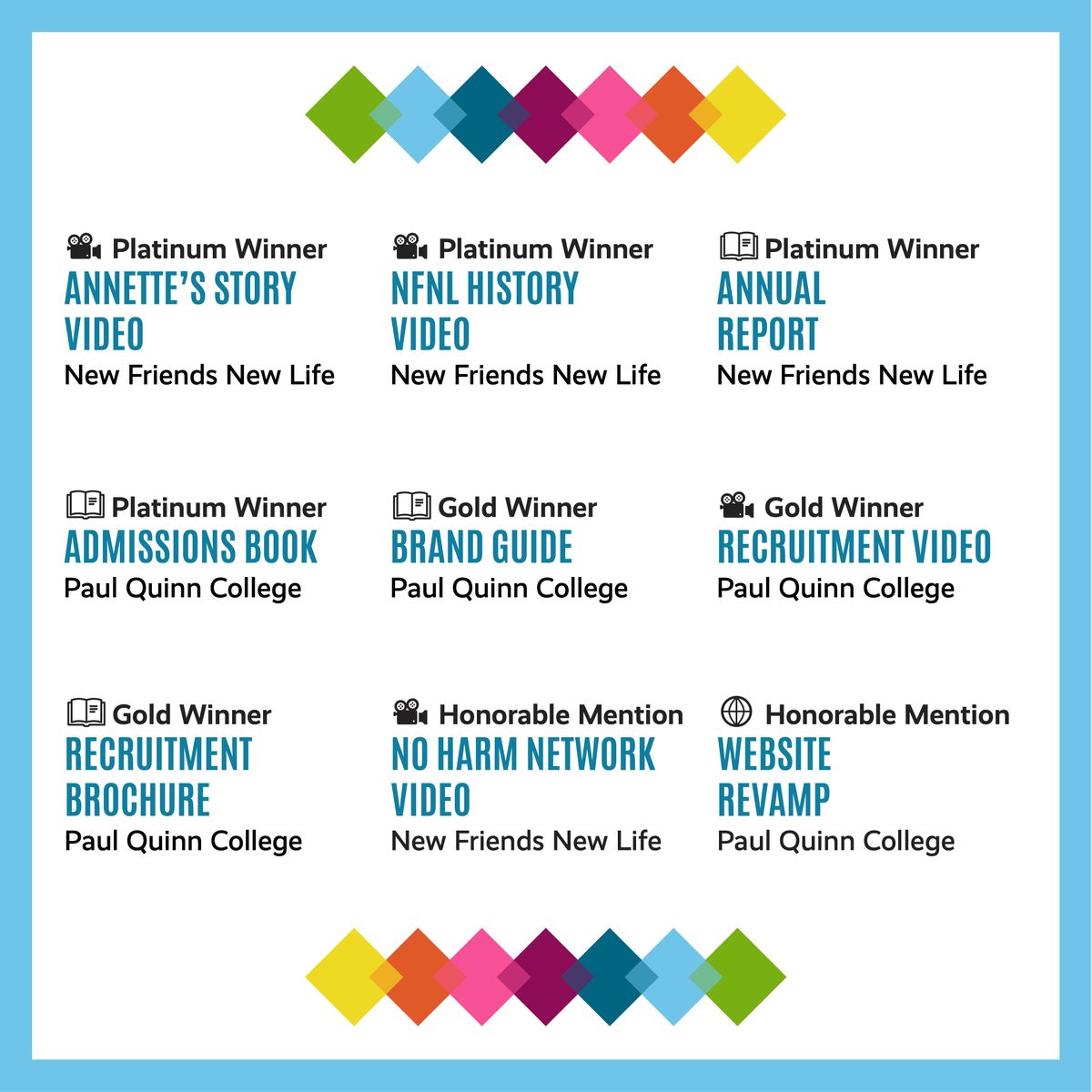 minervaco's tweet image. Minerva is thrilled to share that several of our client projects were recognized in the 2024 @Hermes_Awards!🏆 🎉 

Thank you, @PaulQuinn1872 and @nfnlnews, for trusting us to be your storytelling partner.

#MinervaClient #WorkInspired