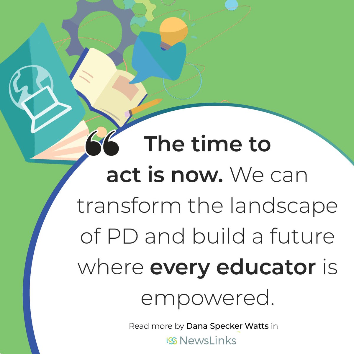 In #ISSedu NewsLinks, @teachwatts delves into the critical aspects of who, what, where, why, and how we can transform PD into a more sustainable and equitable process. Read at iss.education/NL24-PD-Bluepr… #ISSedu #TeacherPD