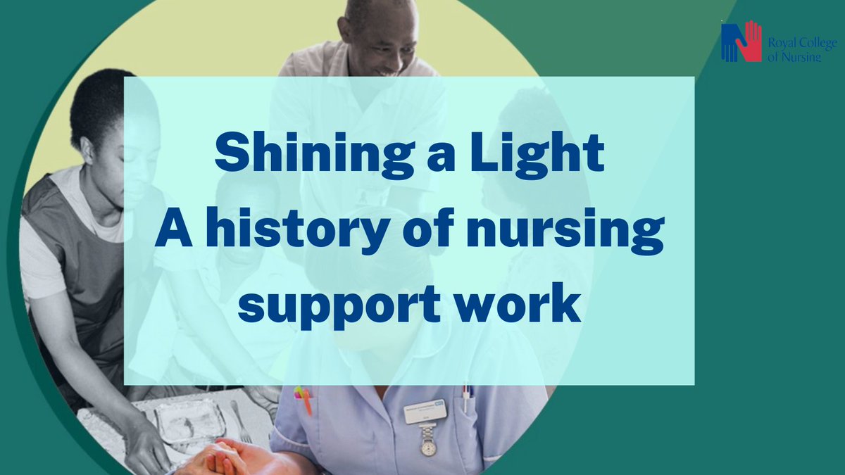 Find out more about the history of nursing support work in this @RCNLibraries online exhibition: bit.ly/4dQiixG