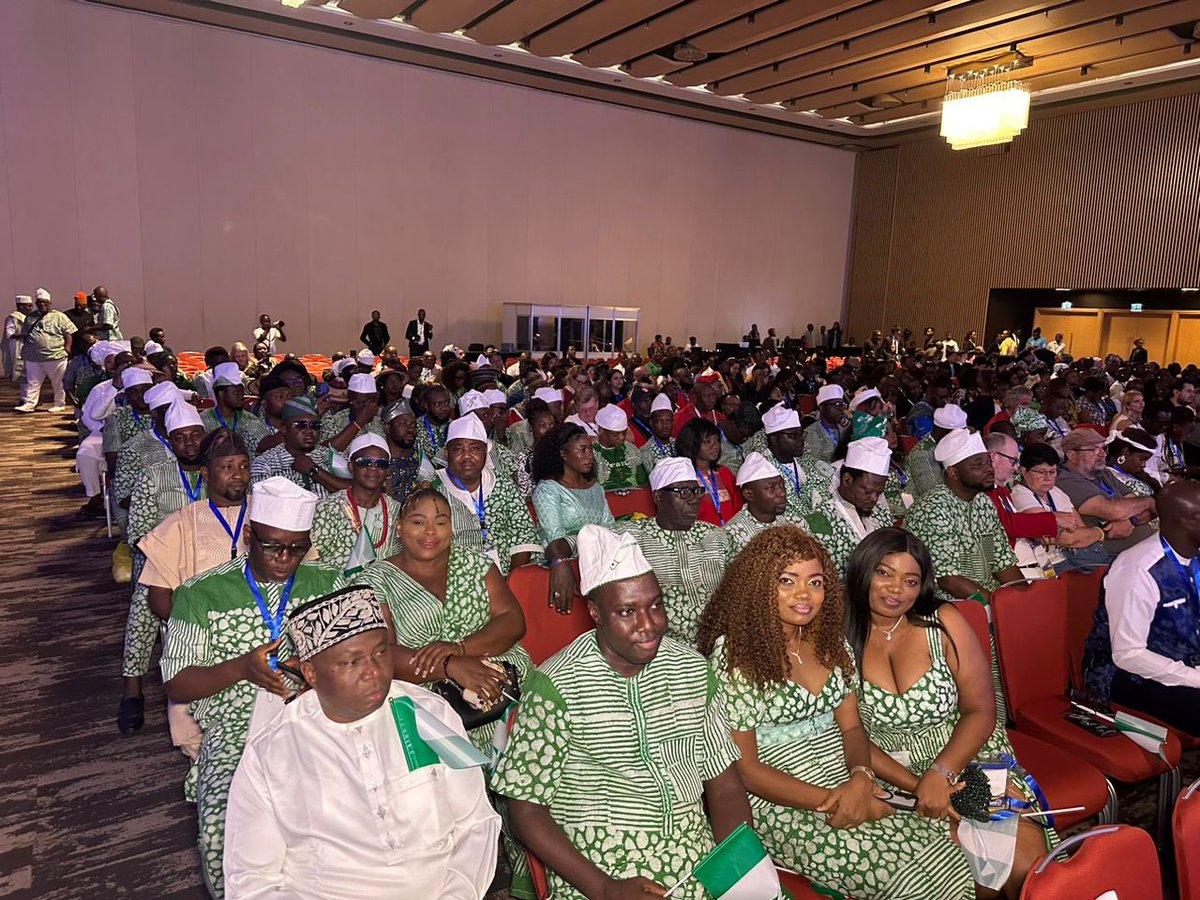 jci_nigeria's tweet photo. Witness the energy, enthusiasm, and anticipation of JCI Nigeria delegates at the grandeur of the 2024 JCI Africa and The Middle East Conference Opening Ceremony.

1/2 https://t.co/DZ4icekPdt