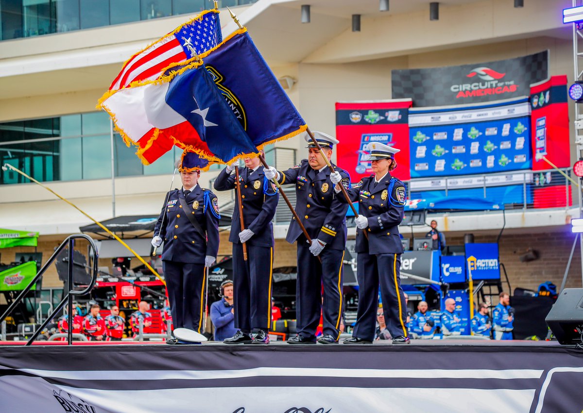 Home of the red, white and blue. 🇺🇸 #NASCARSalutes