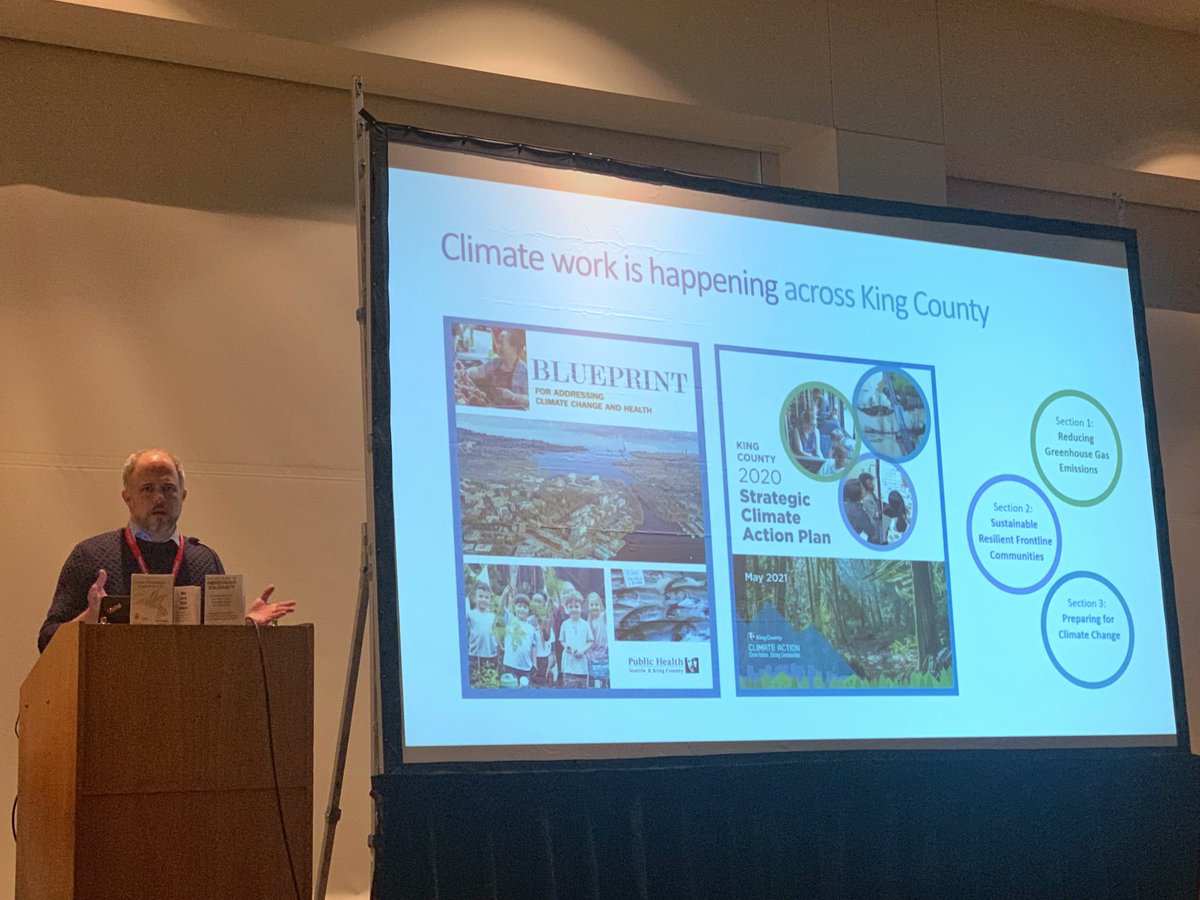 Feeling inspired from the National @AdaptationForum where our climate team presented on work we are doing to help our community adapt to the health effects of #climatechange. Learn more about the Climate and Health Equity Initiative at kingcounty.gov/climateandheal…. #NAF2024