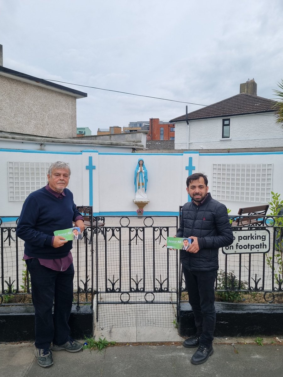 Amazing response today on the doors in Maryland, Dublin 8. Thanks to the local residents for their support. 
#LE24
#Ali
