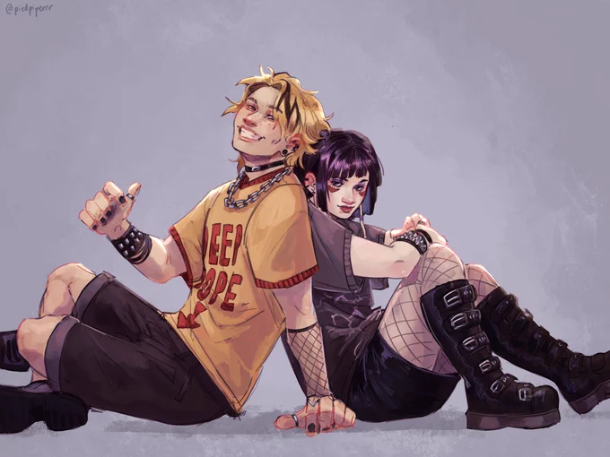 2 bisexuals sharing a closet, likely place for them to be #bnha #kamijirou 