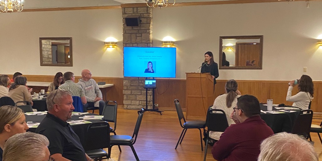 Christina Cross recently presented at the Hardin County Chamber and Business Alliance Membership Breakfast. She delivered an insightful session on the #CorporateTransparency Act, addressing the crucial question: 'Does your business need to comply with the #CTA?'