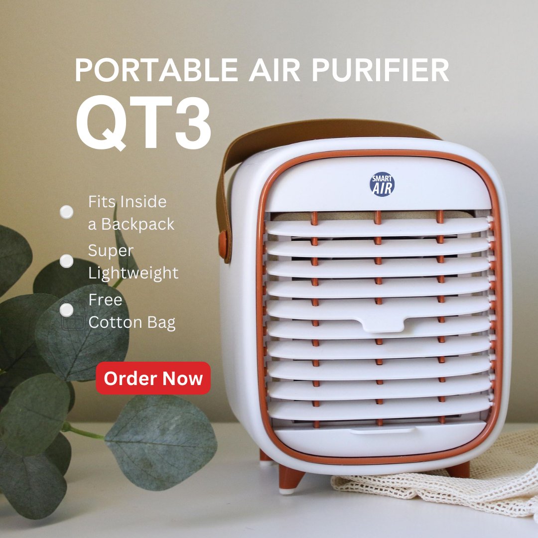 Breathe easy on the go, for a price that won't leave you breathless. Shop now: bit.ly/4bv6NKB #CleanAir #AirPurifier #PortableAirPurifier #HealthyLiving #AirPollution
