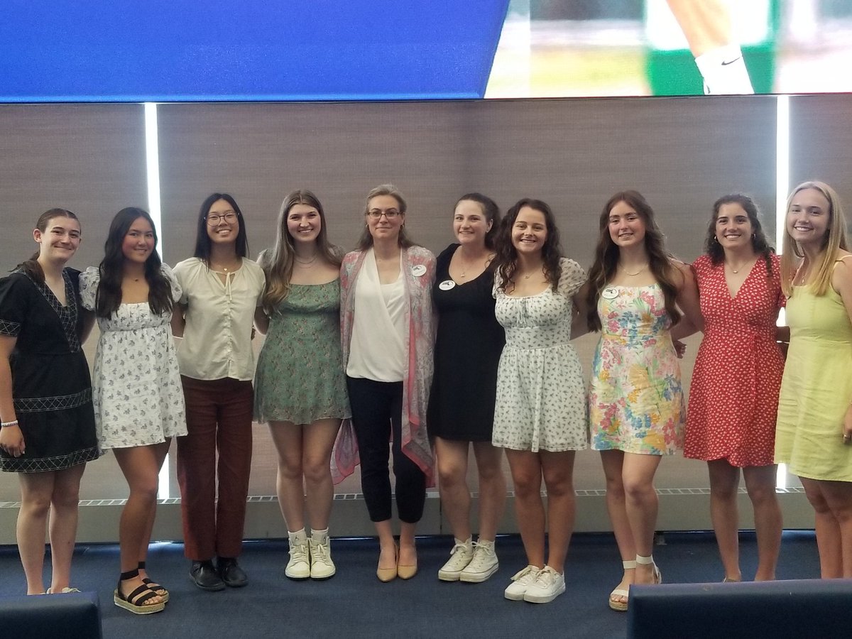 What an uplifting, positive, motivational day at the MIAA Girls Womens in Sports Day celebration. Thank you to the Student Advisory Committee for all of your help!