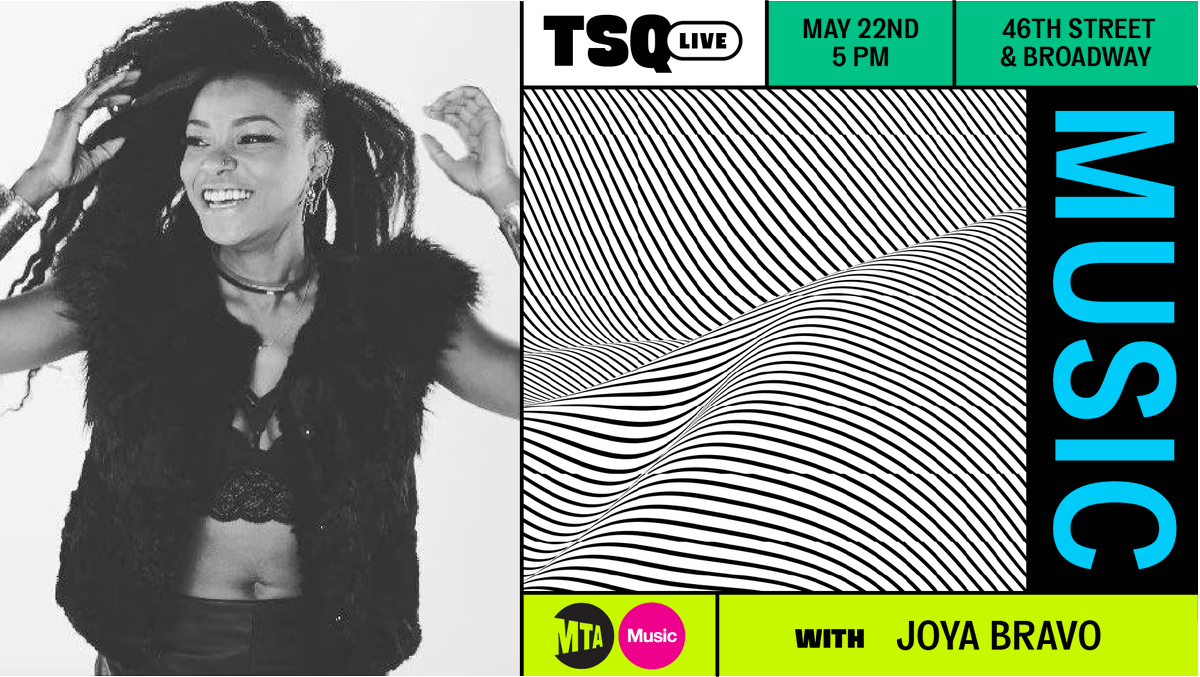 TONIGHT for #TSQLive we have Live Music with MTA Music @MTAArtsDesign and Art with Streetlab | Joya Bravo 🎺 Join us at 5pm on Broadway & 46th Street in Times Square 🌟 tsq.org/live #NYC #TimesSquare #NYCEvents #NYCFreeEvents