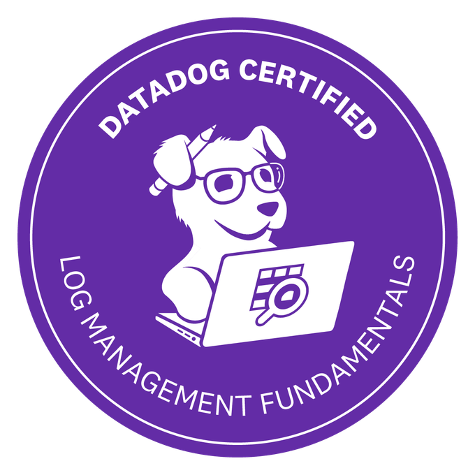We are offering the Log Management Fundamentals certification at DASH, included with your DASH ticket! There are limited spots available, so sign up now: dtdg.co/x-dash2024