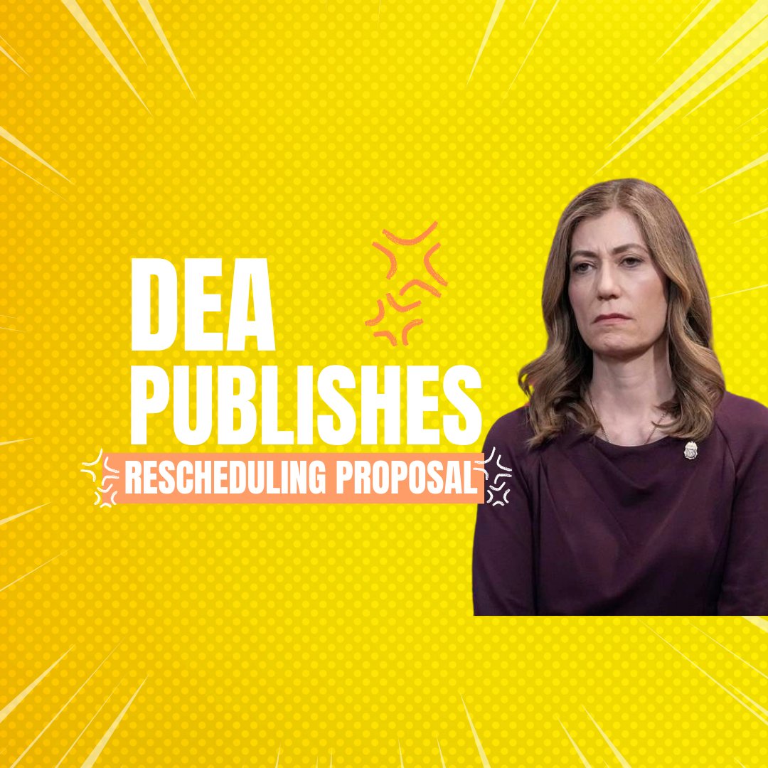 🕒 The clock starts now! The DEA has officially published its proposal to reschedule marijuana. Big changes could be on the horizon! 🌿📜 #DEA #MarijuanaRescheduling #PolicyChange #CannabisNews @jasonbeck420 highat9news.com
