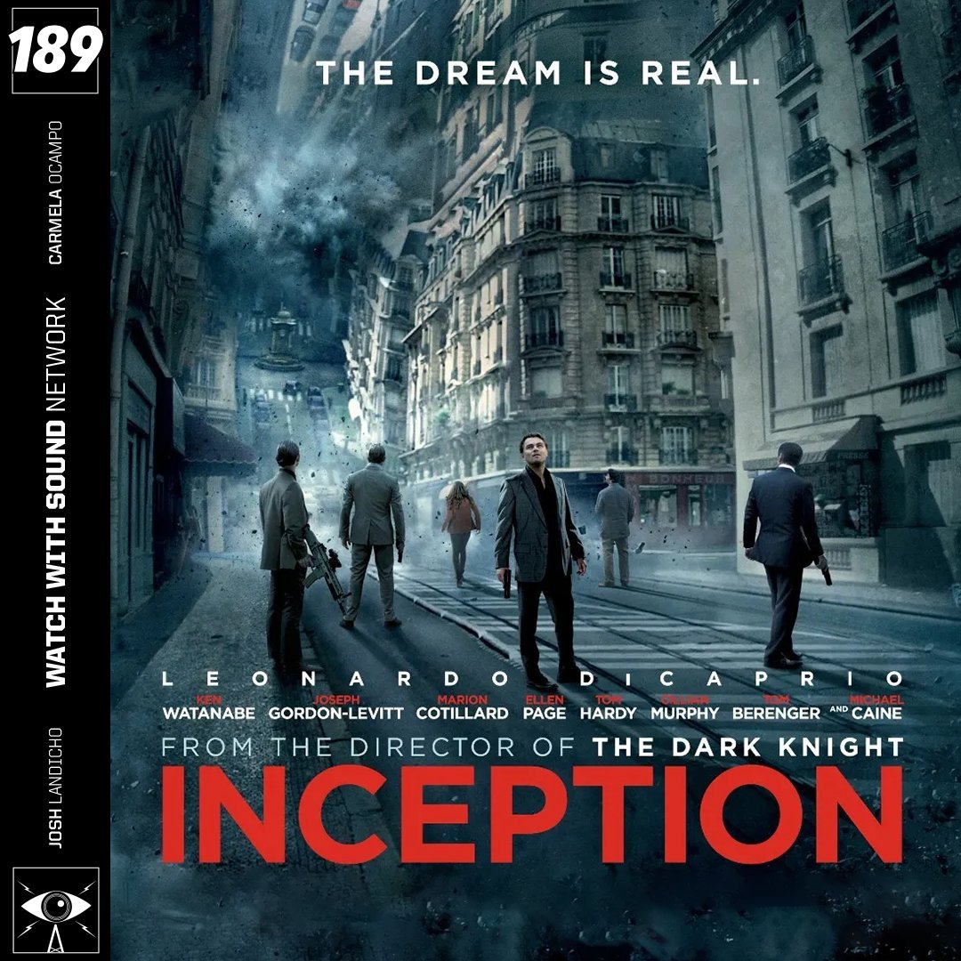 watchwithsound's tweet photo. Ep 189: Inception; Dream a Little Bigger
https://t.co/BhWmzujaeN https://t.co/A3DNDDZfTM