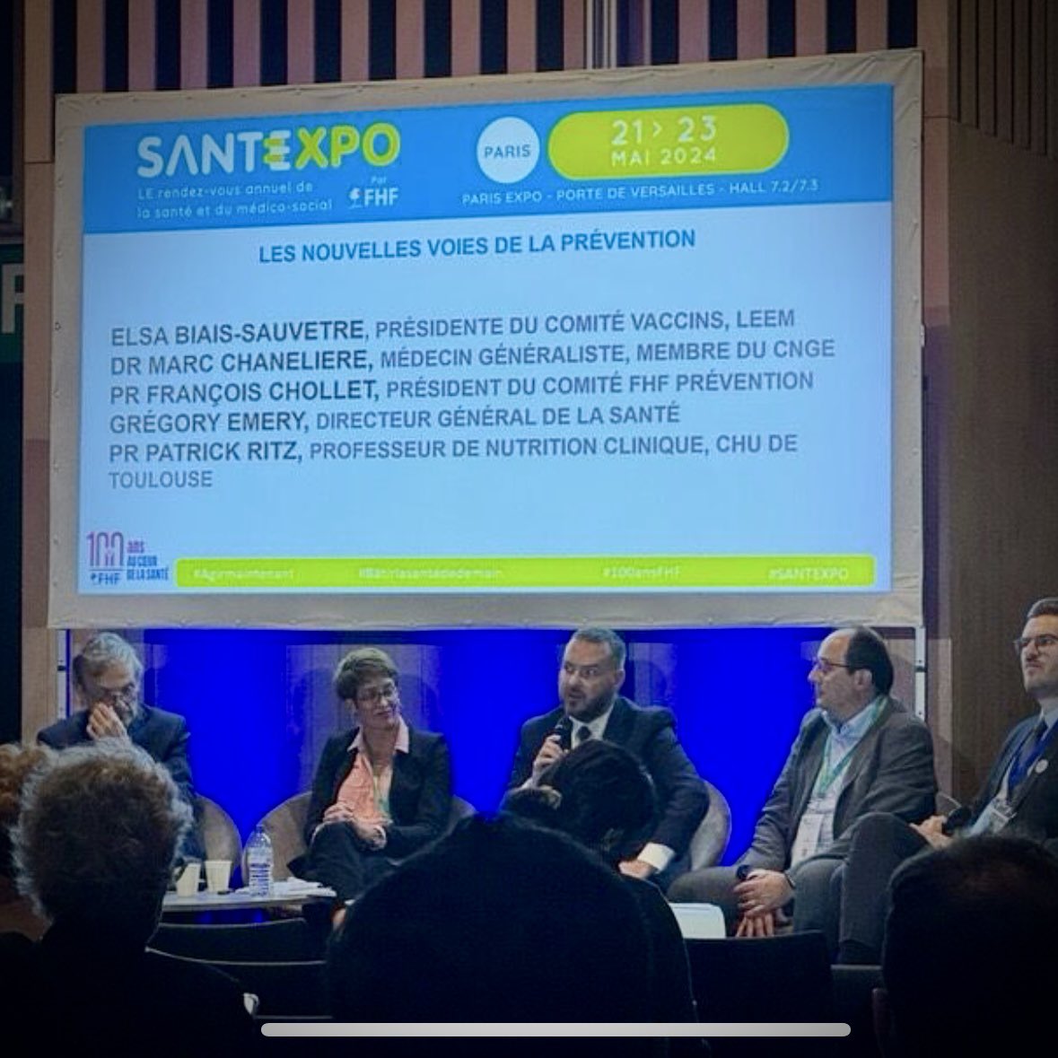 #SANTEXPO | En santé il n’y a pas de fatalité mais du déterminisme. En tant que Homme libre, c’est à dire informé, conscient des risques et des moyens pour y faire face, nous pouvons agir sur notre santé grâce la prévention. La prévention partout et pour tous ! <a href="/Sante_Gouv/">Ministère de la Santé</a>