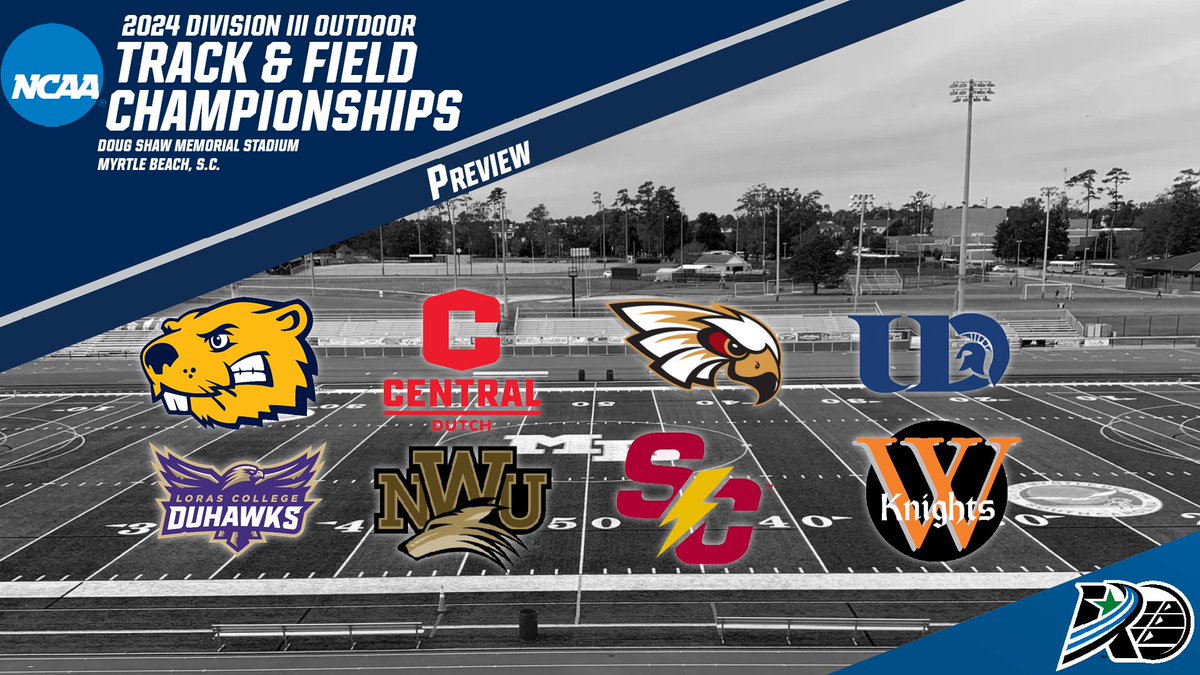OTF: 91 @AmerRiversConf Track & Field Athletes to Compete at @NCAADIII Outdoor Championships! #rollriversTF 📰: bit.ly/4bqrgjV