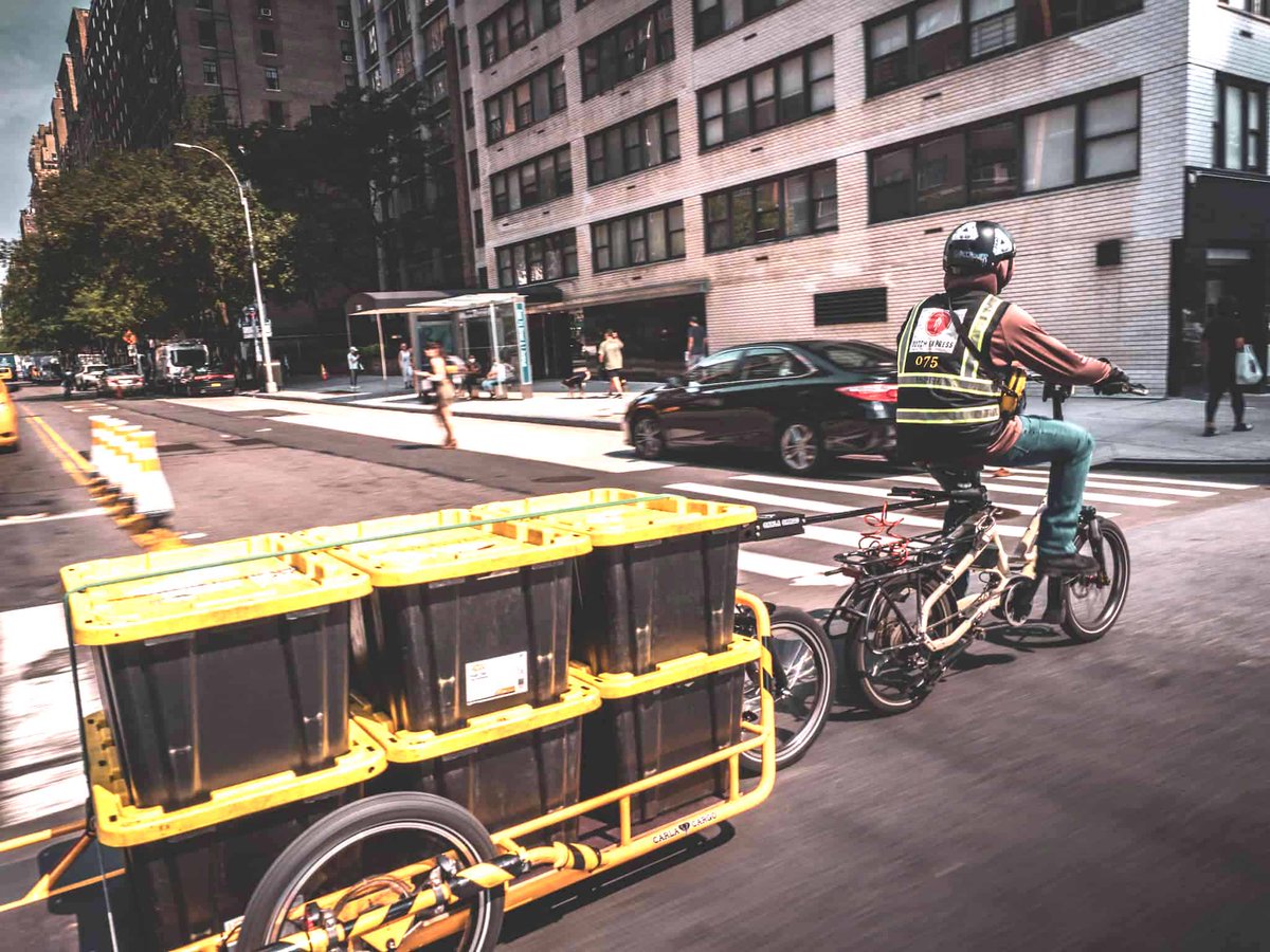 eCargo Bikes Mean Business as the Silver Bullet for Inner-city Last-mile Deliveries #cargobikes #ebikes #lastmiledeliveries tinyurl.com/4r75zucz