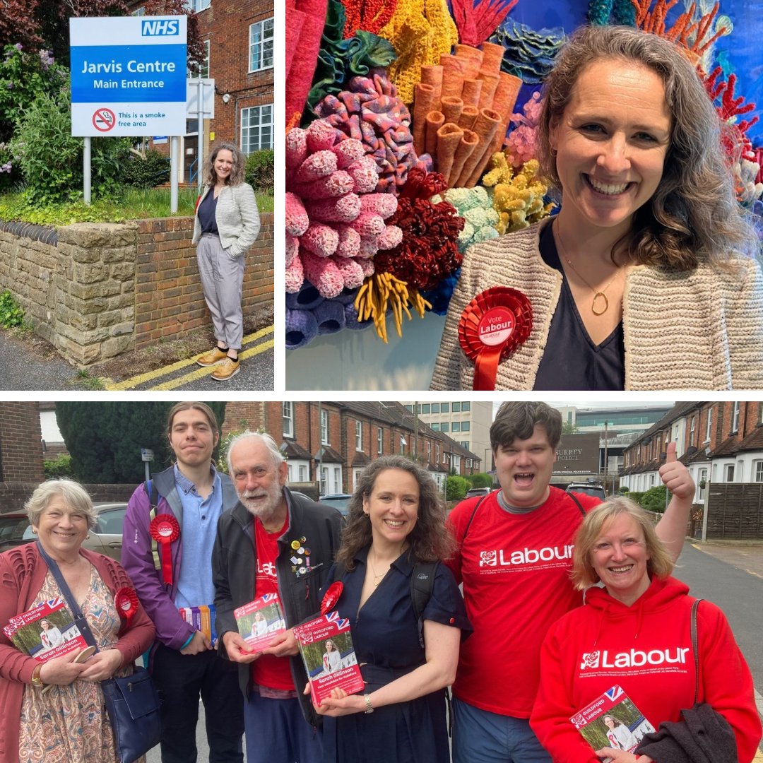 The General Election has been called.

It's time for change.

Guildford residents deserve great local health care, affordable household bills, a flourishing high street and reliable trains.

Only a Labour government can deliver this.

Vote Labour on July 4th.