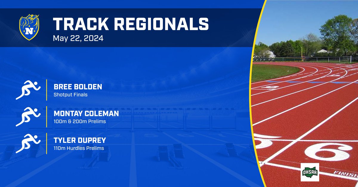 Good luck to our Track &amp; Field Regional participants today!
<a href="/RangerRoundup/">Northwood Schools</a> <a href="/Rangers_Track/">Rangers Track and Field</a>
#WeAreNorthwood