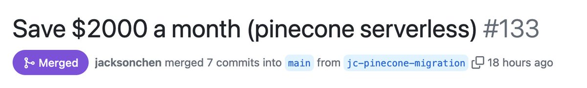 My favorite kind of pull request. We can finally afford to rent an office now.