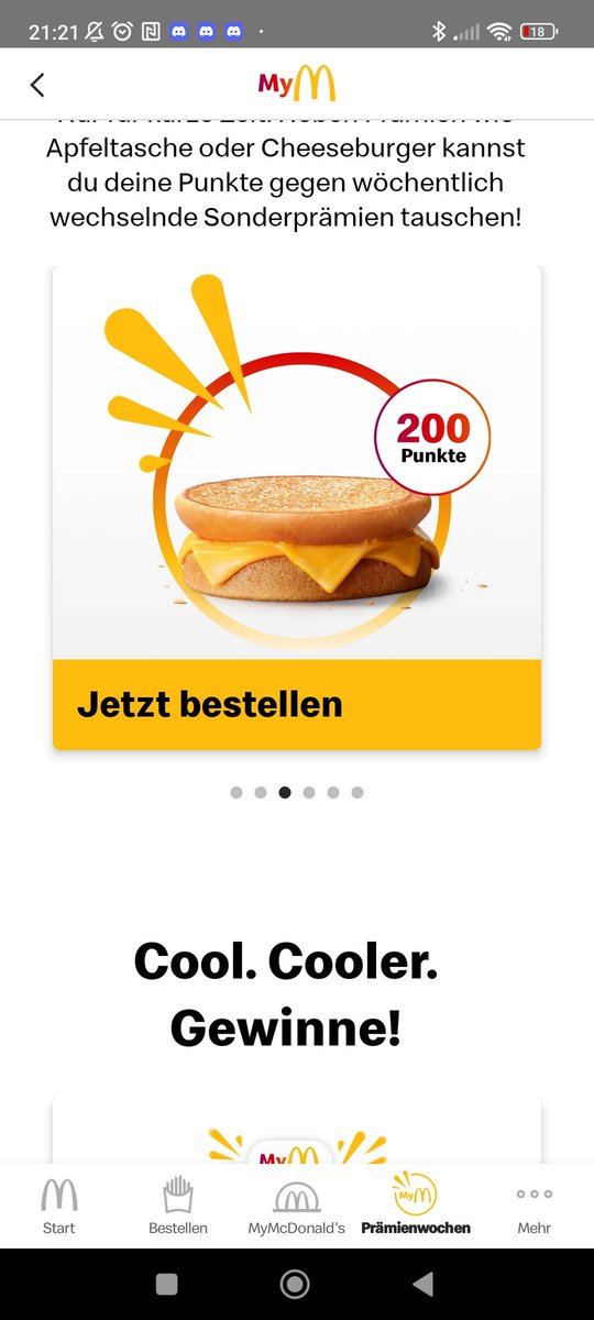 Was ist das denn <a href="/McDonaldsDENews/">McDonald's Deutschland</a>. Wer will brot mit käse ☠️