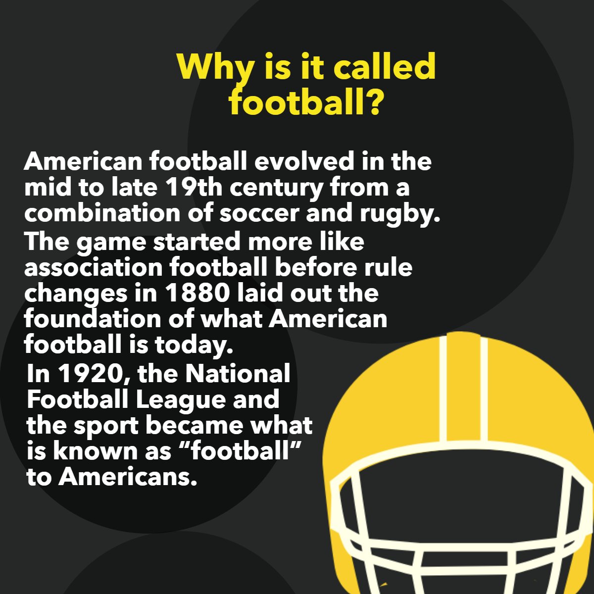 Do you know why is it called football?

There are many theories as to why but here is one we found!

💭 what theory do you know? Tell us in the comments!

#americanfootball #funfact #didyouknowfacts #football
 #realestatelionazreatlortophomesalelionhomeloans