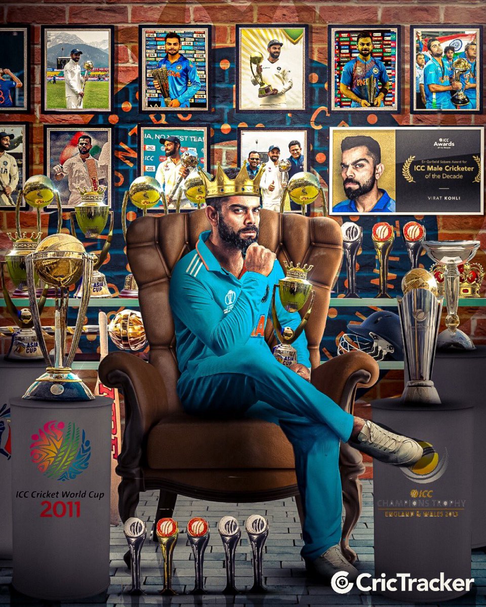 Virat Kohli already has more trophies than what some countries can never achieve even till next century.