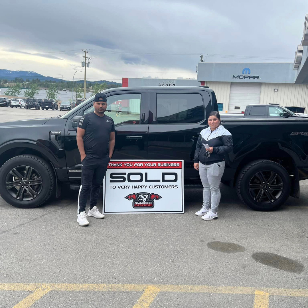 Congratulations to Naresh on his #NewToHim 2021 #Ford #F150 #truck! #CranbrookDodge #FordTruck #FordF150 #PreownedTruck