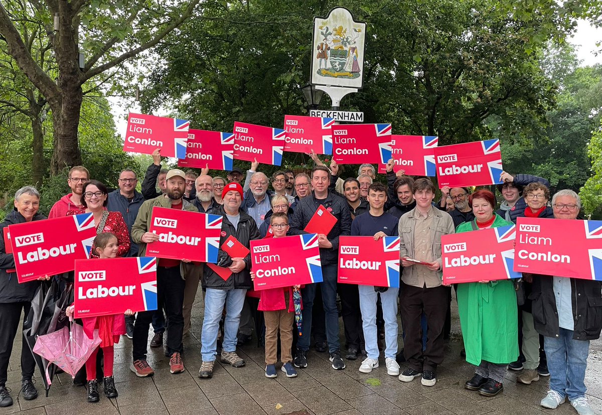 We’re off to a flying start in Beckenham & Penge 🚀 It’s time for change - and we’re fired up & ready for the campaign ahead! Let’s end years of Conservative chaos, division & failure. Let’s deliver a Labour Government & the change we need! 🌹