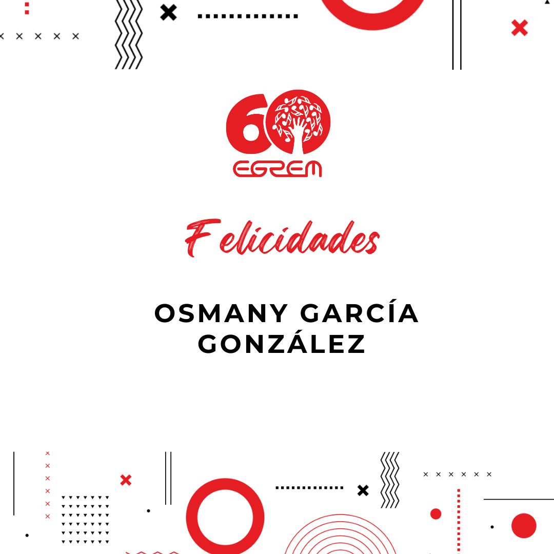 Muchas felicidades para Osmany García González, autor de nuestro catálogo Auténtico Ediciones. #60añosEGREM #SienteLaMúsica #EGREM