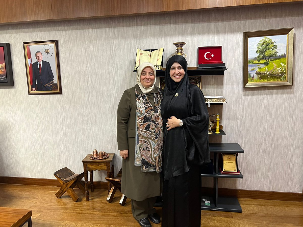 📍TBMM Gazi Meclisimizde ziyaretimize gelen kıymetli dostumuz Fatma Özkan'a nazik ziyaretleri için teşekkür ederim. @fatimaozkanofficial