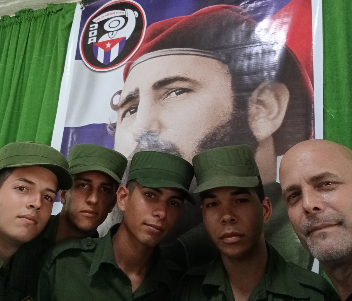 iOrgulloso de los jóvenes oficiales y soldados de la Patria! #Cuba #CDRCuba #JuntosPorVillaClara #TodosSomosCederistas