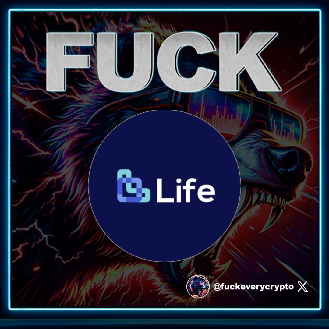 Fuck Life Crypto! #LifeCrypto #LIFE $LIFE -  #FuckEveryCrypto #SolanaMemecoin