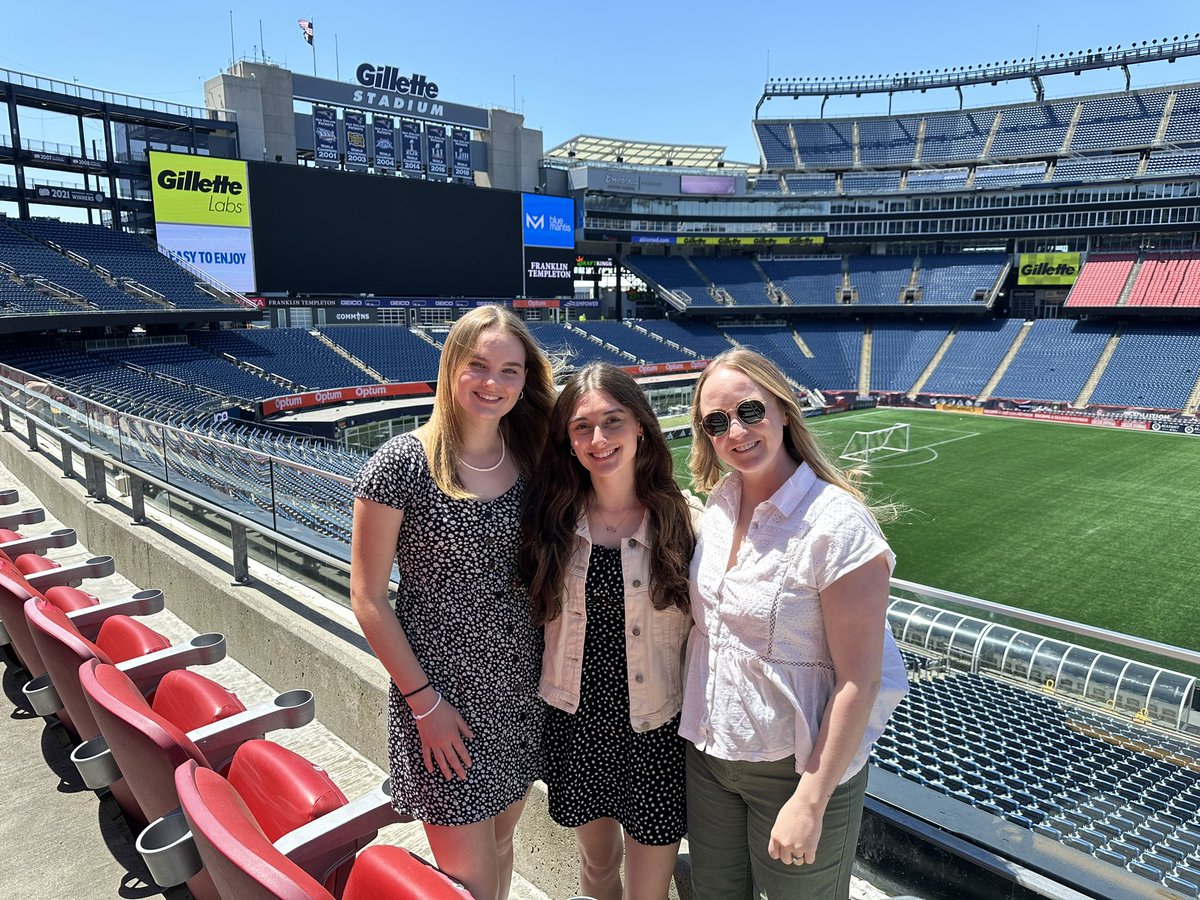 Had a great day celebrating @MIAA033 Women and Girls in Sports Day with 2 of our amazing student athletes! Leah Butter ‘24 Bianca Ligotti ‘25 Assistant AD Mrs. Lauren Pratt