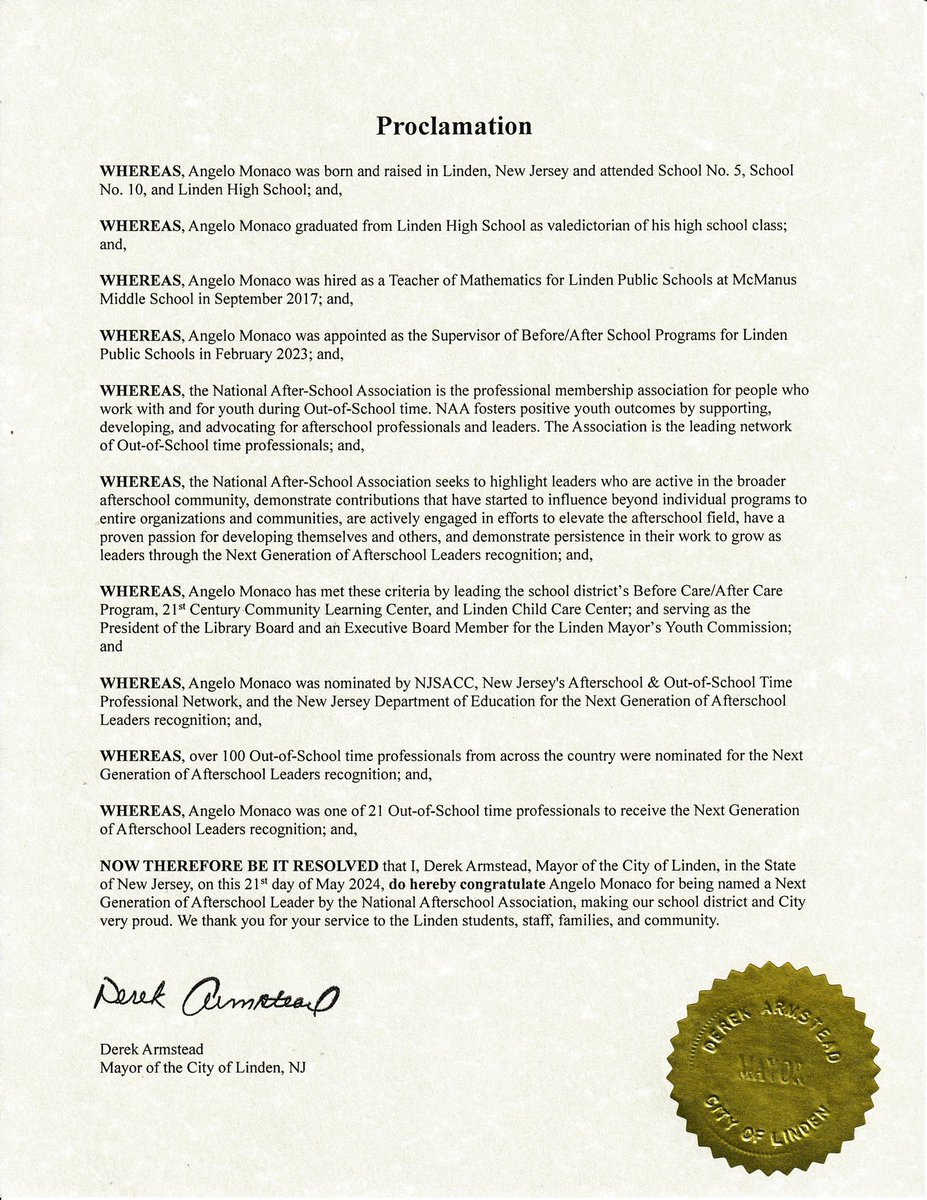 Angelo Monaco, Ed.M. tweet media