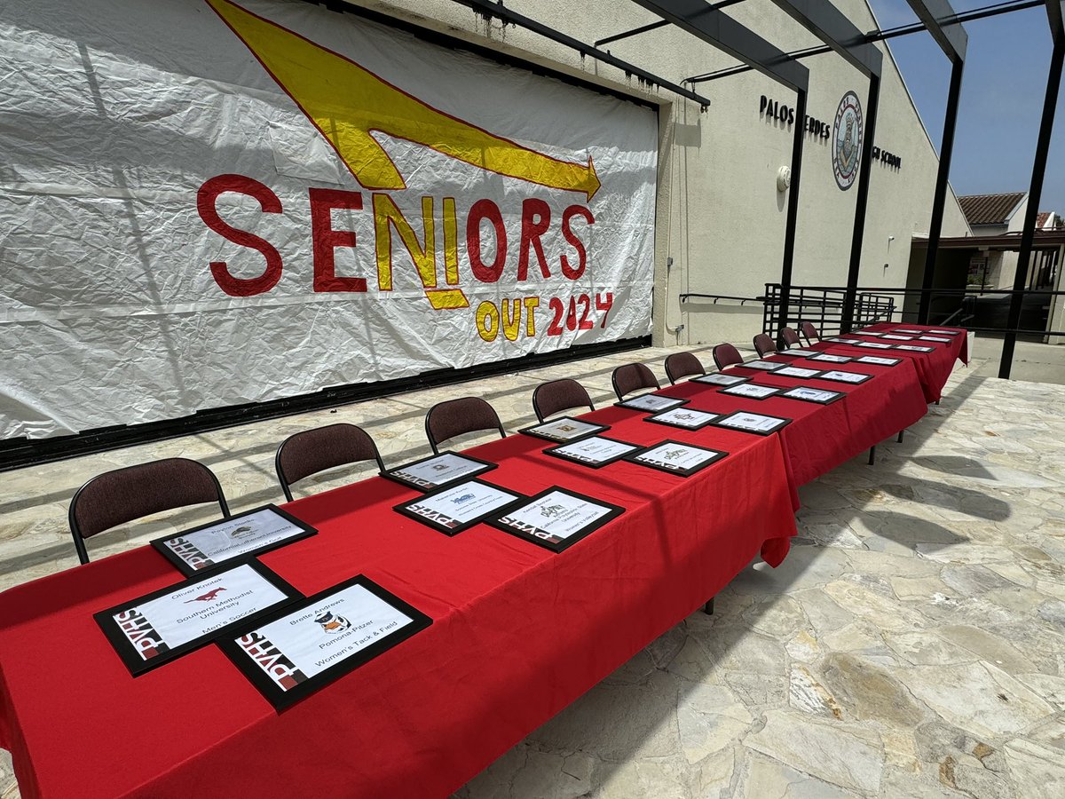 Congratulations to our 31 members of the class of ‘24 who have committed to competing for collegiate programs next year, and beyond! You have, and will continue to, represent our community in an outstanding fashion!