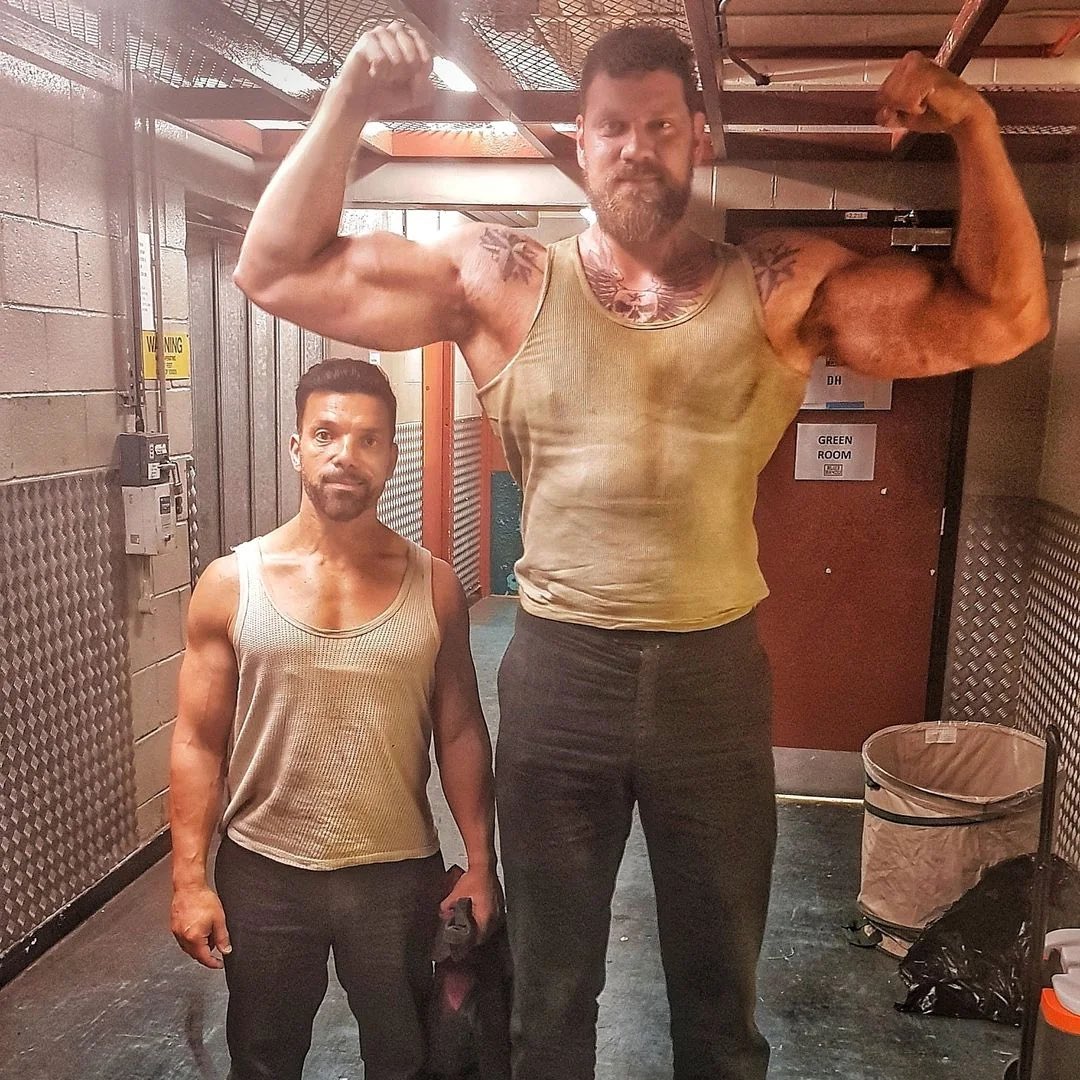 Lights, Camera, Barstool on X: "Dutch bodybuilder Olivier Richters (7'2, 350lbs) has been cast as Paulie in Reacher Season 3. Author Lee Child describes Paulie as “being so big, he intimidates Reacher” (