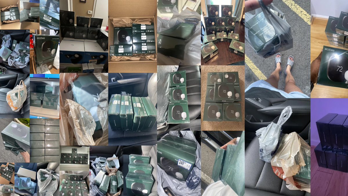 BandarsBounties's tweet photo. Lowe’s mistakenly priced Ecobee Thermostats at a whopping 68% off 🔥

We alerted our members at 1:47PM on 5/16/2024 ⏳

These SAT in stock for 40+ MINUTES, so we sent our members to competitor stores to PRICE MATCH 💡

The resell volume on eBay is insane, with hundreds of sales weekly for $160 EACH 😱

These SELL like HOTCAKES 🥞
