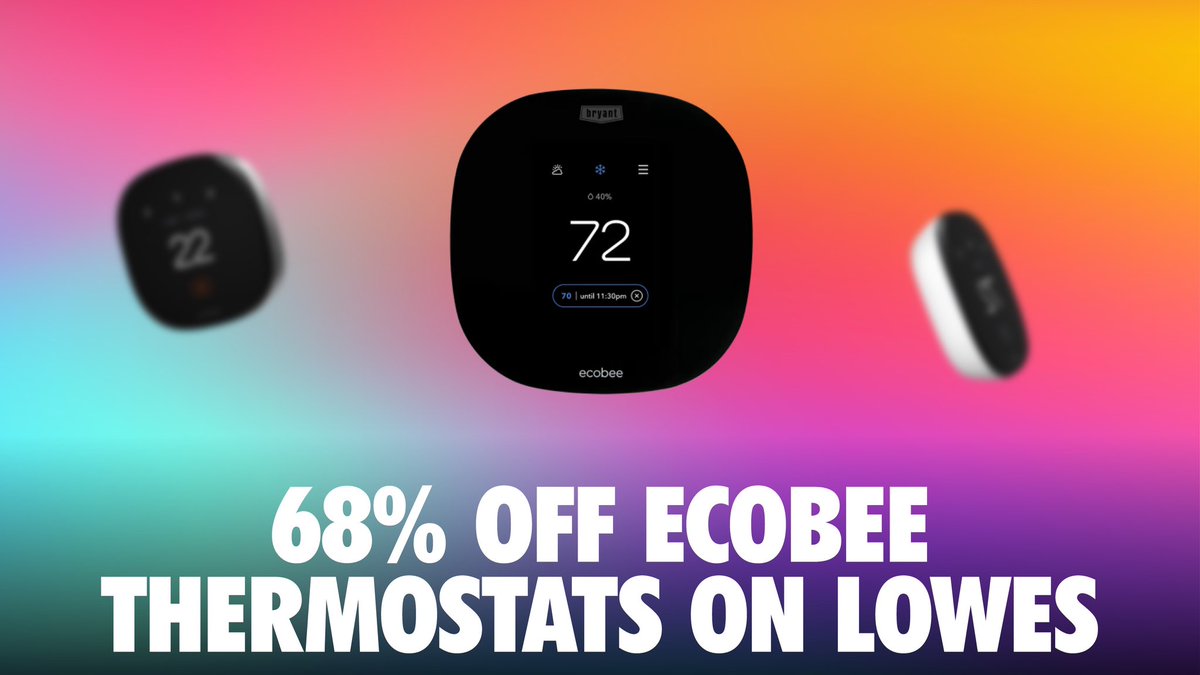 BandarsBounties's tweet photo. Lowe’s mistakenly priced Ecobee Thermostats at a whopping 68% off 🔥

We alerted our members at 1:47PM on 5/16/2024 ⏳

These SAT in stock for 40+ MINUTES, so we sent our members to competitor stores to PRICE MATCH 💡

The resell volume on eBay is insane, with hundreds of sales weekly for $160 EACH 😱

These SELL like HOTCAKES 🥞