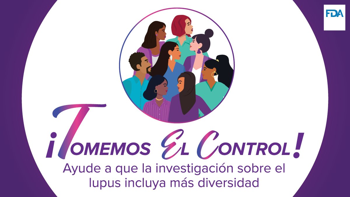 ¡Mayo es el Mes de Concientización sobre el Lupus! El #lupus es una enfermedad autoinmune que afecta a las mujeres, pero también puede afectar a los hombres. Aprenda más sobre el lupus y cómo controlarlo: fda.gov/consumers/mino…