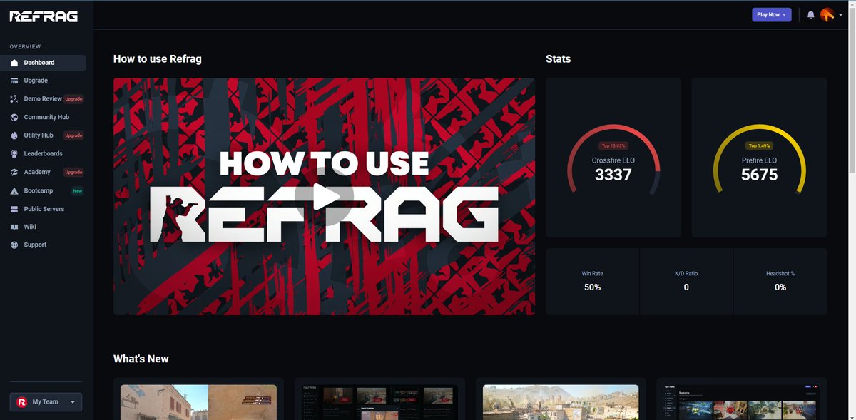 Just wanted to give a shoutout to @OfficialRefrag and the amazing tool, i bought refrag for 3 months and im already improving so much after a half. Try it out it is really good:D