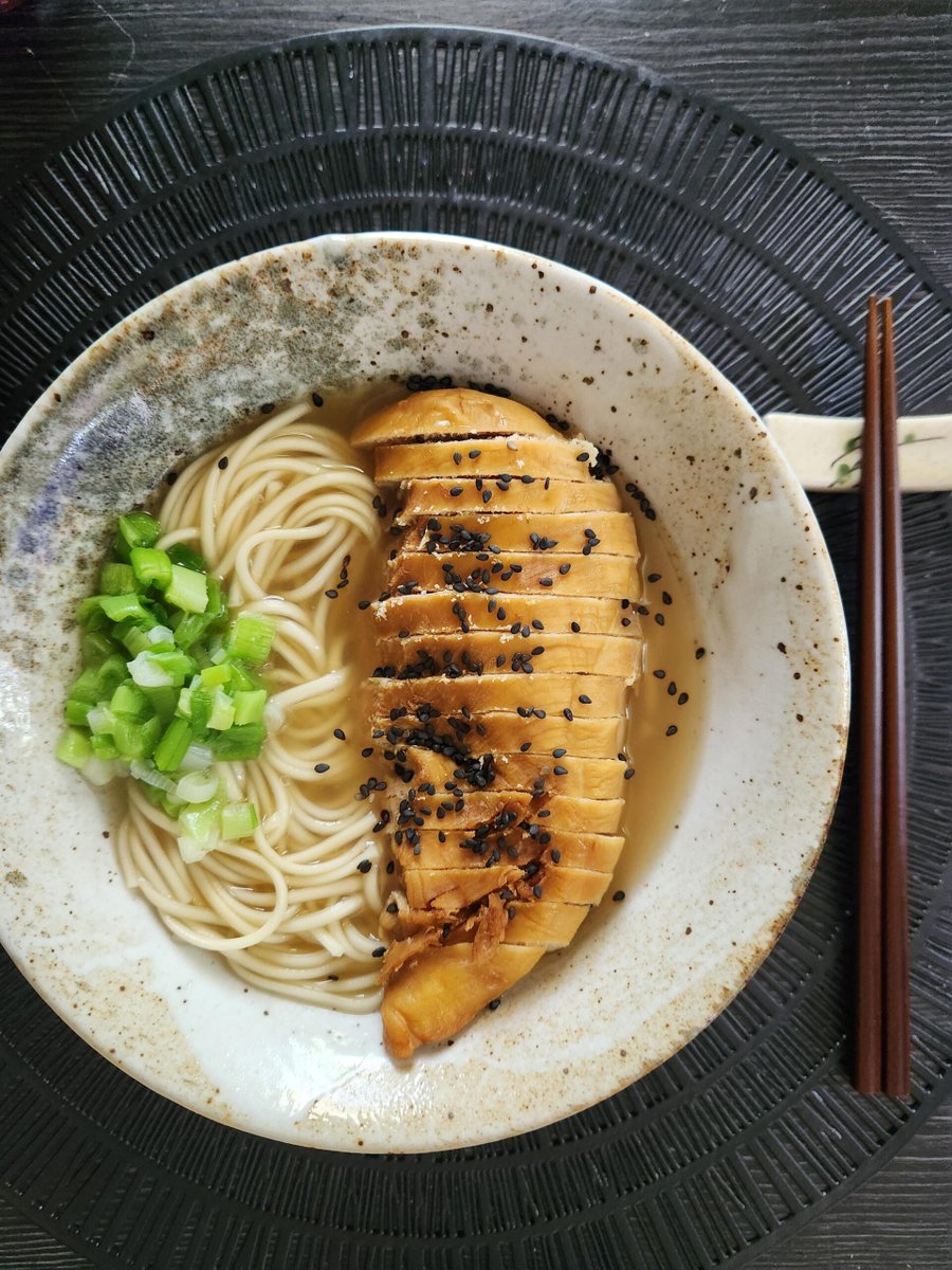 Roast chicken udon alojapan.com/1062828/roast-… #Food #JapaneseFood
