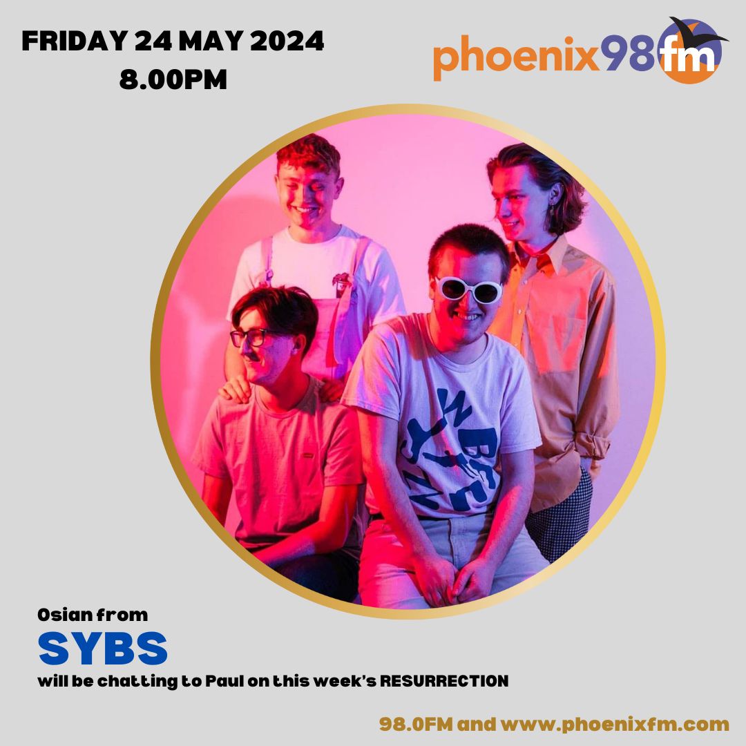 Great to chat to Osian from @SYBSband today about the band's great new album Olew Nadroedd and other things - you can hear the interview on Friday night between 8pm-10pm!