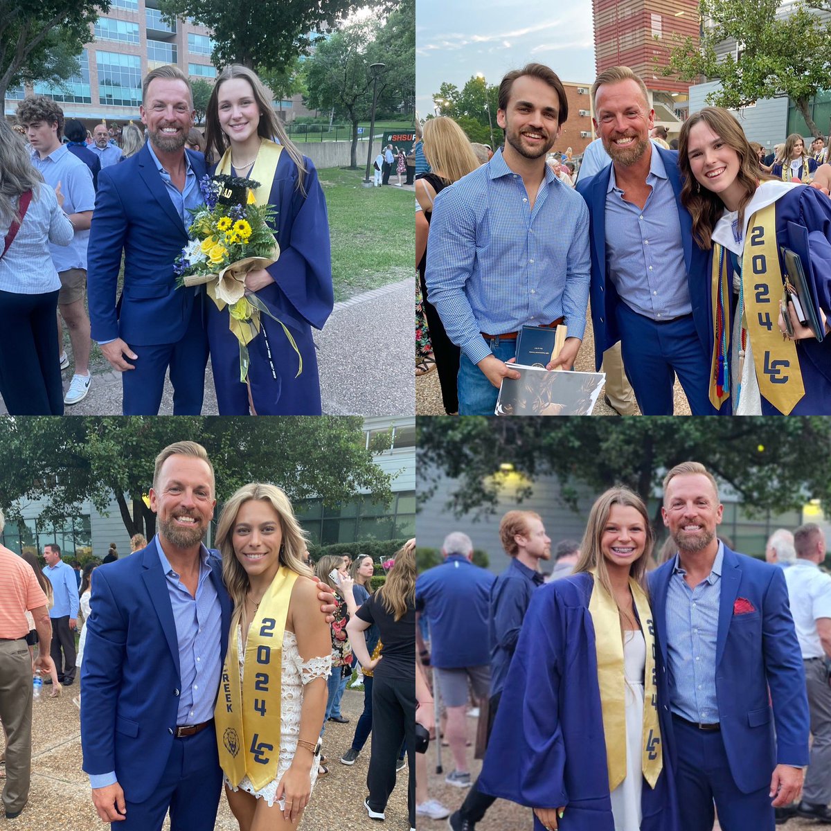 Honored to watch the Class of 2024 graduate last night. Going to miss these young ladies!
So many amazing young men &amp; women here at Lake Creek HS! Enjoyed celebrating the moment w/ a few of our T&amp;F athletes &amp; their families!!! 

#FoundAWay🎓