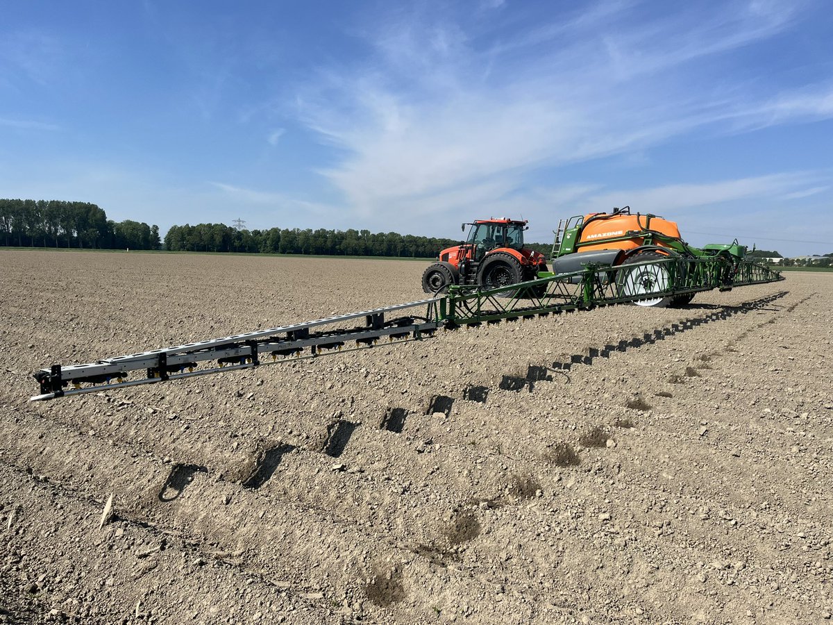 ptrholster's tweet image. Eens kijken of dit ‘nieuwe’ span gaat bevallen @Amazone @KubotaNL