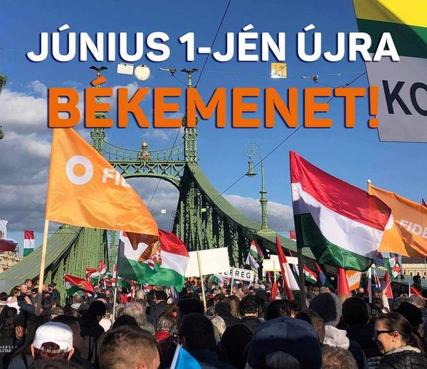 Am 1. Juni gibt es in 🇭🇺BUDAPEST eine große PRO-😍ORBÁN - DEMO!