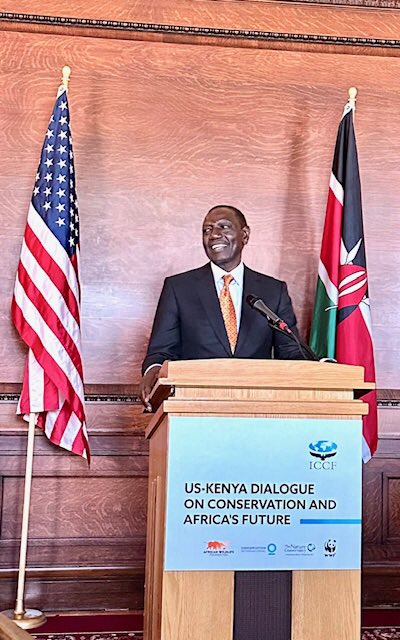 MONACOinUSA's tweet photo. Conservation & Africa's future were important topics discussed at today’s #ICCF lunch featuring H.E. Dr. William Samoei Ruto, President of #Kenya w/US Congressional Int’l Conservation Caucus & the Oceans & the Climate Solutions Caucuses. @WilliamsRuto
@kenyaembassydc https://t.co/p1tlbMbugI