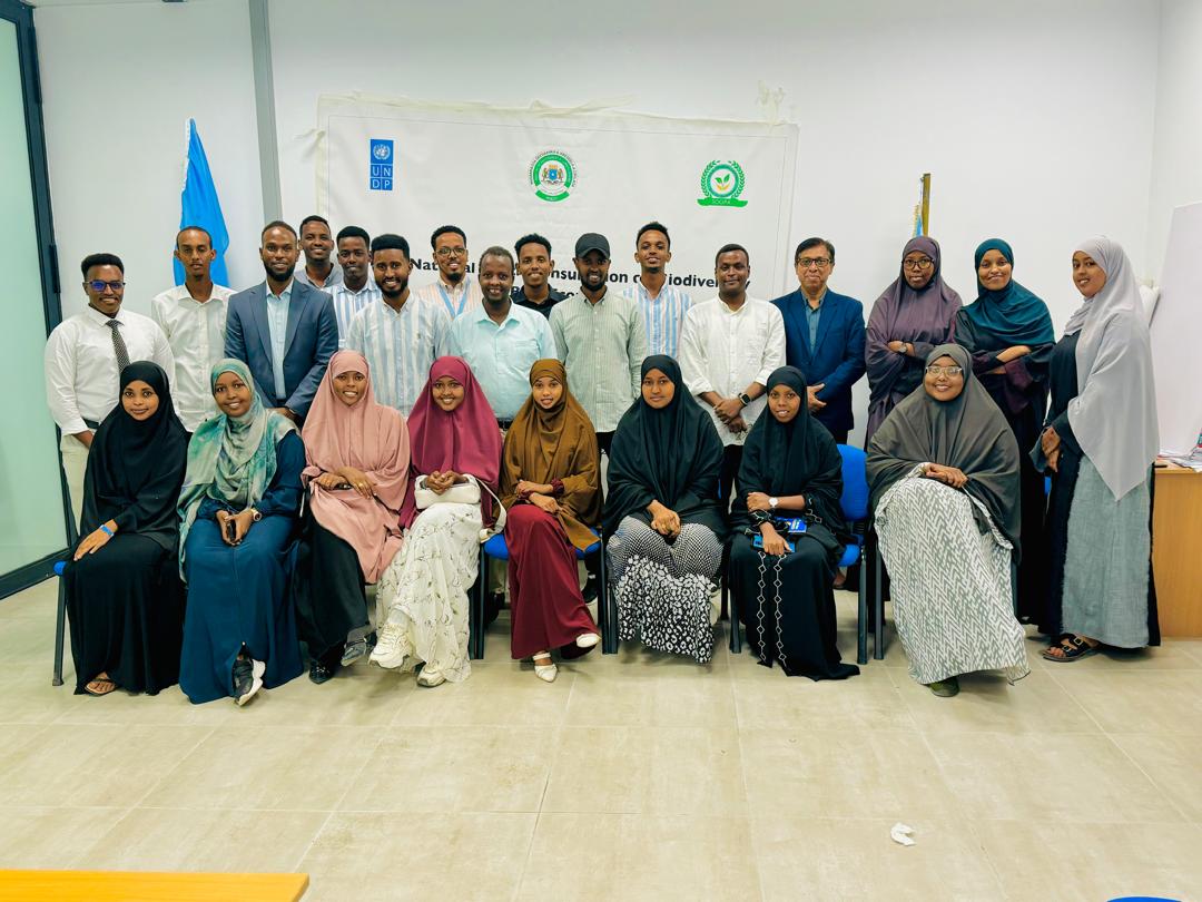 Proud to have participated in an incredible youth consultation on biodiversity and the blue economy in Somalia! Amazing to see such passion and dedication from everyone. Together, we're building a sustainable future. 
#BiodiversityDay 
 #BlueEconomy 
#GreenFuture
 #UNDPSOMALIA