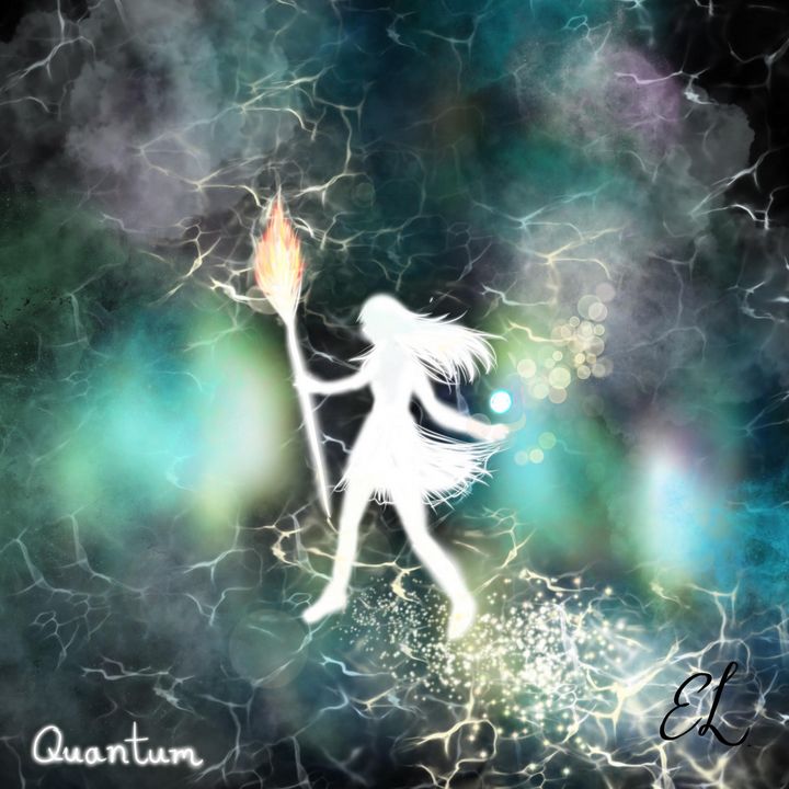 ELight108's tweet photo. Art of the Day: "Quantum". Buy at: https://t.co/8LyMDqOkXf https://t.co/j4ENdwTkpx