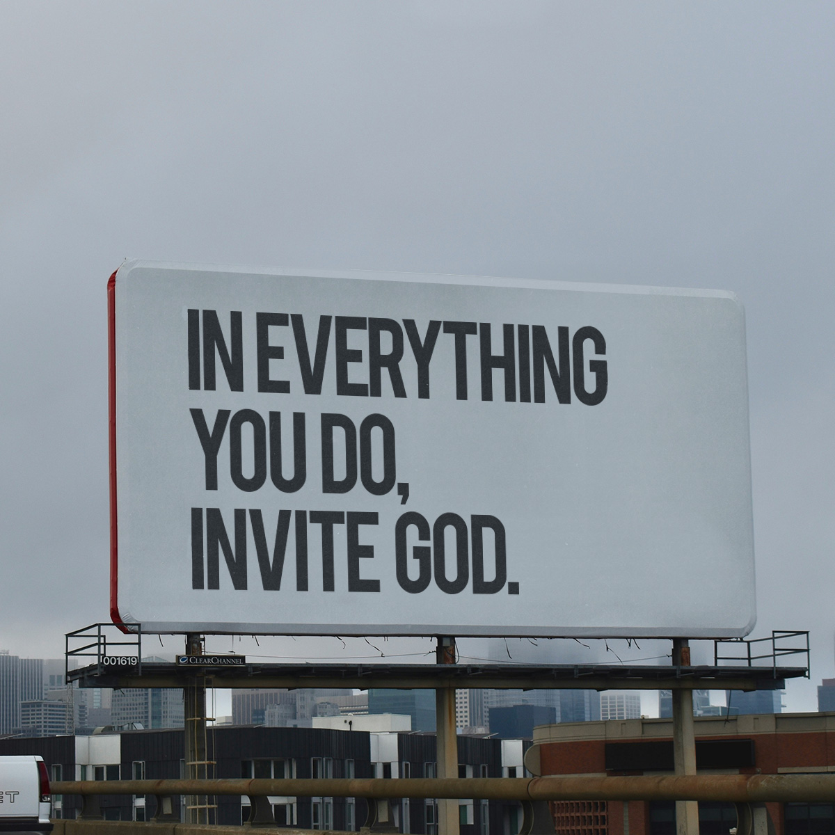 Whether it is a boardroom, or a classroom, a corner office or your kitchen table, He will be faithful to meet you there if you are mindful of Him.