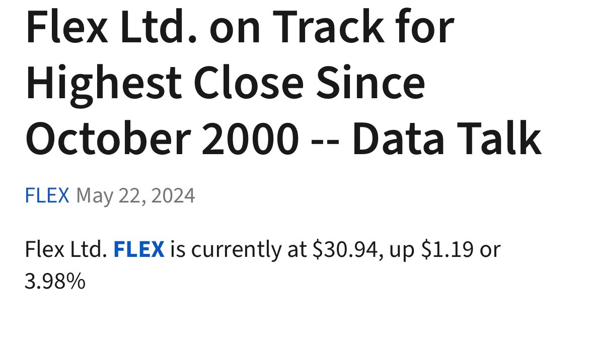 CVCResearch's tweet photo. We are so back. 
$flex https://t.co/aaXg1URTVy